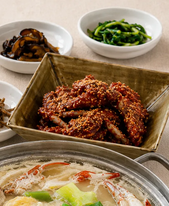 통나무집사람들 양념게장